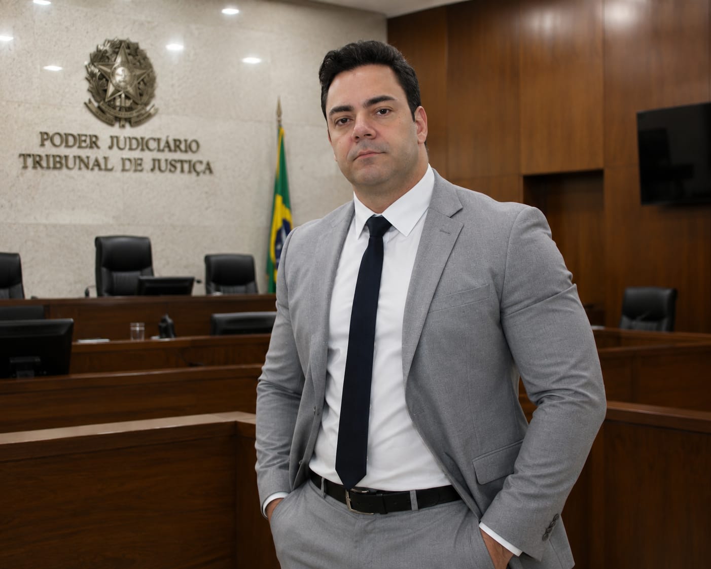 Dr. Hamilton Medeiros no Tribunal de Justiça